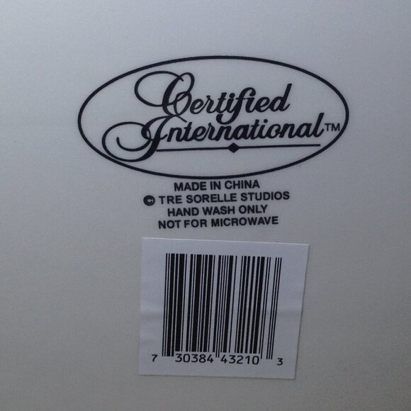 VINTAGE French Sunflower Set/Certified Int'l. Classic, French Flair; Kitchencore - Picture 5 of 6